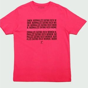 Worn once Tulones pink tshirt